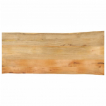 Lauaplaat, 140 x 60 x 2,5 cm, naturaalsete servadega, mangopuit