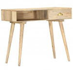 Konsoollaud 90 x 45 x 75 cm toekast mangopuidust