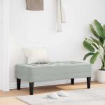 Pink helehall 113 x 57 x 39 cm samet