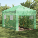 Kasvuhoone katusega roheline 290 x 430 x 315 cm teras