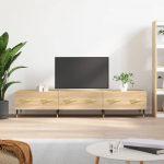 Telerikapp, sonoma tamm, 150 x 36 x 30 cm, tehispuit