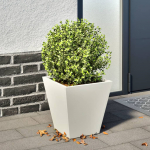 Aia taimekast, valge, 30x30x30 cm, teras