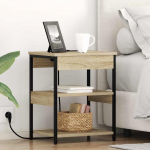 &Ouml;&ouml;lambi kapp 2 pcs sonoma tamm tehispuit