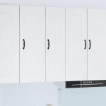 K&ouml;&ouml;gikapp riiuliga valge 30 x 31 x 100 cm tehispuit