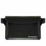 Wozinsky WWS-01 Waterproof PVC Waist Bag - Black