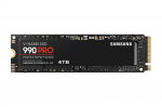 SSD|SAMSUNG|990 PRO|4TB|M.2|PCIe Gen4|NVMe|TLC|Write speed 6900 MBytes/sec|Read speed 7450 MBytes/sec|2.3mm|TBW 2400 TB|MTBF 1500000 hours|MZ-V9P4T0BW - 8806094947205