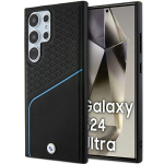 BMW BMHMS24L23RDCLK S24 Ultra S928 black/black hardcase Signature Leather Textured & Line MagSafe