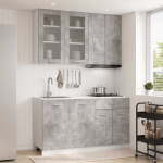 K&ouml;&ouml;k &uuml;ksus lyon 4 pcs betoonhall tehispuit