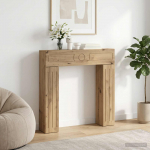 Kamina raam artisan tamm 102 x 18 x 100,5 cm tehispuit