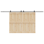Liugukse tarvikute komplekt 427 cm terasest, must