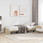 Peatsiga voodiraam sonoma tamm 80 x 200 cm tehispuit