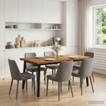 Elusa servaga eine laud 160 x 70 x 75 cm tugev akatsiapuu