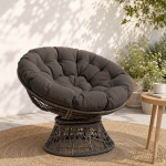 Papasan tooli vaip vianen 100% pol&uuml;ester antratsiit