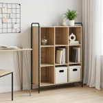 Raamaturiiul 57 x 33 x 111 cm tehispuit sonoma tamm
