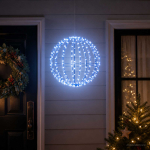 J&otilde;ulufiniaalne valgus 192 led-i sinine l&auml;bim&otilde;&otilde;t 60 x 63 cm