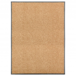 Uksematt pestav, kreemjas, 90 x 120 cm