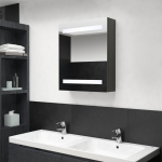Led vannitoa peegelkapp, antratsiithall, 50 x 14 x 60 cm