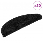 Trepimatid 20 tk 56 x 17 x 3 cm mustad poolringikujulised