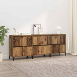 Kappide k&uuml;lgedel 3 pcs vana puit 60 x 35 x 70 cm tehispuit