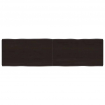 Lauaplaat, tumepruun, 180 x 50 x (2-6) cm, t&ouml;&ouml;deldud t&auml;ispuit