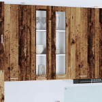 Seinakapp uksega riga vana puit 60 x 31 x 100 cm tehispuit