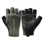 Rockbros cycling gloves spring/summer/autumn, short fingers, size: XXL - green