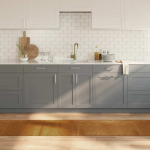 Vaip, ristk&uuml;likukujuline, pruun, 60 x 300 cm, bambus