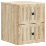 Seinale kinnitatav &ouml;&ouml;tis sahtliga sonoma tamm 33 x 34,5 x 40 cm