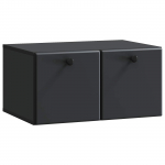 Rippuv tv kapp must 59,5 x 41 x 30 cm tehispuit