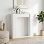 Kamina raam valge 100 x 20 x 100 cm tehispuit
