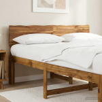 Naturaalse servaga voodipeats rostock naturaalne 140 cm