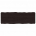 Lauaplaat, tumepruun, 180 x 60 x (2-4) cm, t&ouml;&ouml;deldud t&auml;ispuit