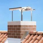 Korstna pealne h&otilde;bedane 59.5 x 50 x 36.5 cm roostevaba teras