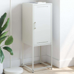 K&otilde;rge kapp, valge, 36 x 39 x 107 cm, teras