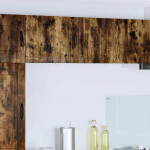 K&ouml;&ouml;gikapp 2 pcs suitsetatud tamm 50 x 31 x 40 cm tehispuit