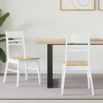 S&ouml;&ouml;gitoa toolid 2 pcs valge 43 x 54 x 89 cm paks kautsukipuit