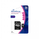 MEMORY MICRO SDHC 8GB C10/W/ADAPTER MR957 MEDIARANGE - 4260283113521