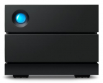 External HDD|LACIE|2big RAID|16TB|USB 3.1|Drives 2|Black|STHJ16000800 - 3660619405343