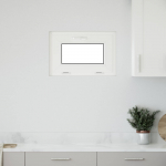 Keldriakendus risor 60 x 40 cm pvc ja klaas valge