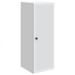 Seinale kinnitatav kapp valge 33 x 34,5 x 90 cm tehispuit