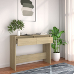 Konsoollaud, sonoma tamm, 100x35x76,5 cm, tehispuit