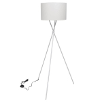 P&otilde;randalamp alusega, valge, 139 cm
