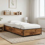 Voodi raam vana puit 80 x 200 cm tehispuit