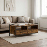 Kohvilaud suitsutatud tamm 99,5 x 49 x 46 cm tehispuit