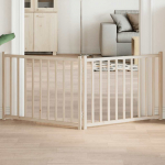 Kokkupandav koerav&auml;rav, 2 paneeli, 160 cm, nulupuit