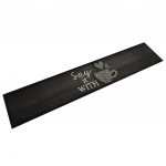 K&ouml;&ouml;givaip, pestav, kruus, must, 60 x 300 cm, samet