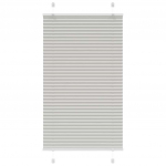 Plisseeritud ruloo helehall 80x150 cm kanga laius 79,4 cm