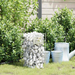 Gabioni sammas h&otilde;bedane 25 x 25 x 50 cm roostevaba teras