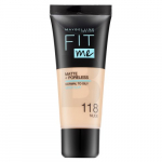 Maybelline Fit Me! Foundation Matte + Poreless 118 Nude 30 ml