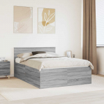 Voodi raam peaga hall sonoma 140 x 190 cm tehispuit